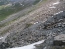descente du col de Chamoussière
